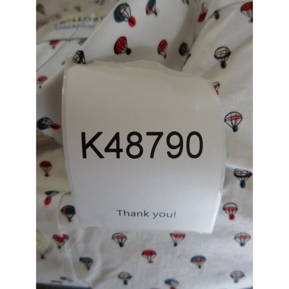 NEW Twillory Shirt XL Untuckable Button Up All Over Balloon Print - Picture 12 of 12